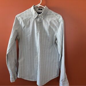 J. Crew Mercantile Flex Slim Checkered Shirt sz M